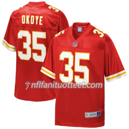 Miesten Kansas City NFL Pelipaita Chiefs Christian Okoye 35 Nike Punainen